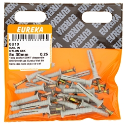 6U10 - Nylon Countersunk